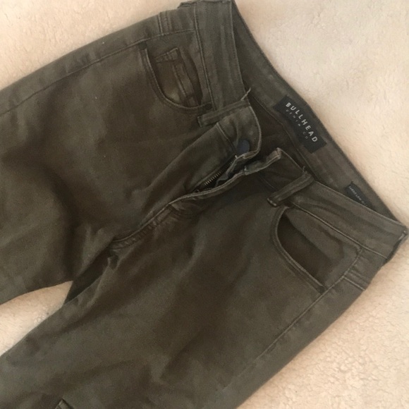 Army Green Pacsun Jeans - Picture 2 of 4